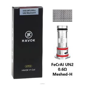 UWELL HAVOK V1 cievky (4-balenie) 0,6 ohmu 8VH2151 UWELL SK
