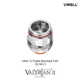 UWELL VALYRIAN 2 náhradné cievky (2-balenie) un2-3 trojité mesh 0,16ohm 8VH230 UWELL Online Shop