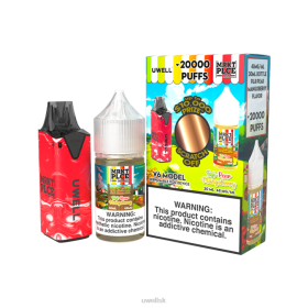 UWELL V6 jednorazový prístroj + tatinská para 30ml džús - collab zväzok clr: červená/flv: fuji hruška mangoberry 48 mg 8VH2209 UWELL Cena