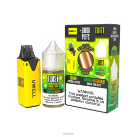 UWELL V6 jednorazový prístroj + tatinská para 30ml džús - collab zväzok clr: žltá/flv: žuvačka z medového melónu 50mg 8VH2217 UWELL Review